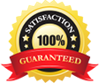 badge of satisfaction guaranteed